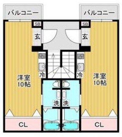 フェリーチェ一橋学園の物件間取画像